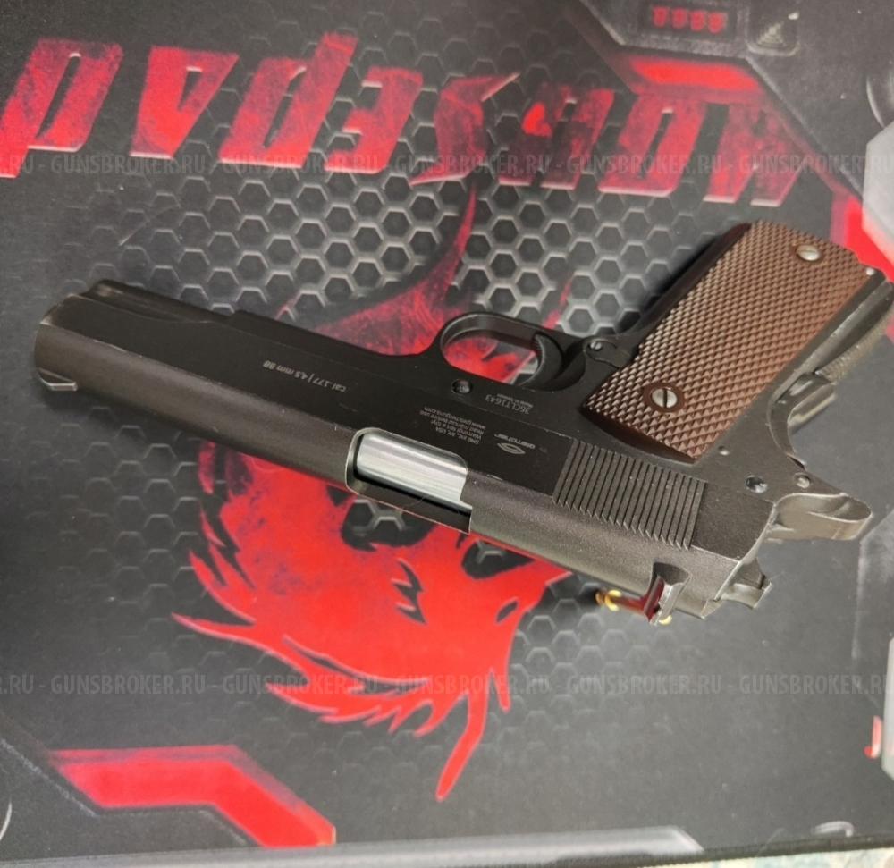 Пневматический пистолет Gletcher CLT 1911 4,5 мм   