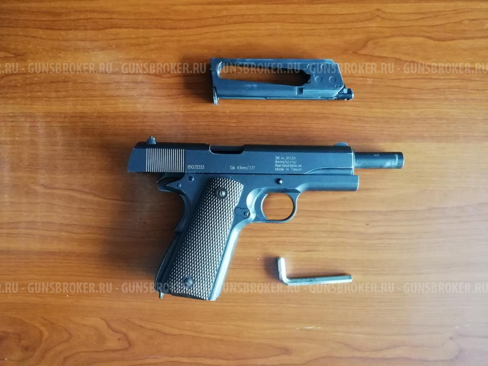 Пневматический пистолет Gletcher CLT 1911 (Сolt) купить - Архангельск