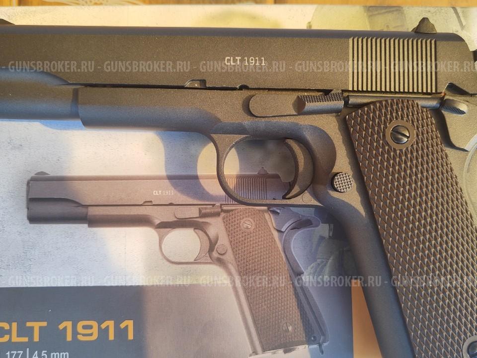 пневматический пистолет Gletcher CLT 1911 