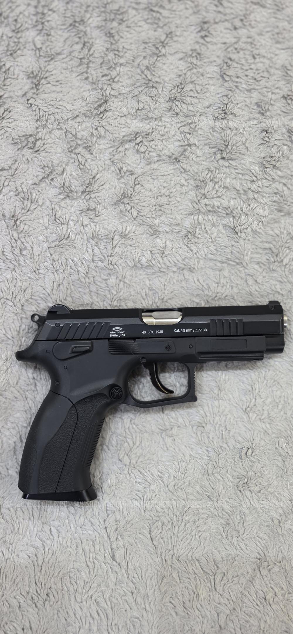 Пневматический пистолет Gletcher GP K100