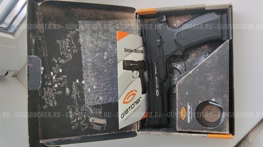 Пневматический пистолет Ярыгина Грач MP-443, Gletcher Grach