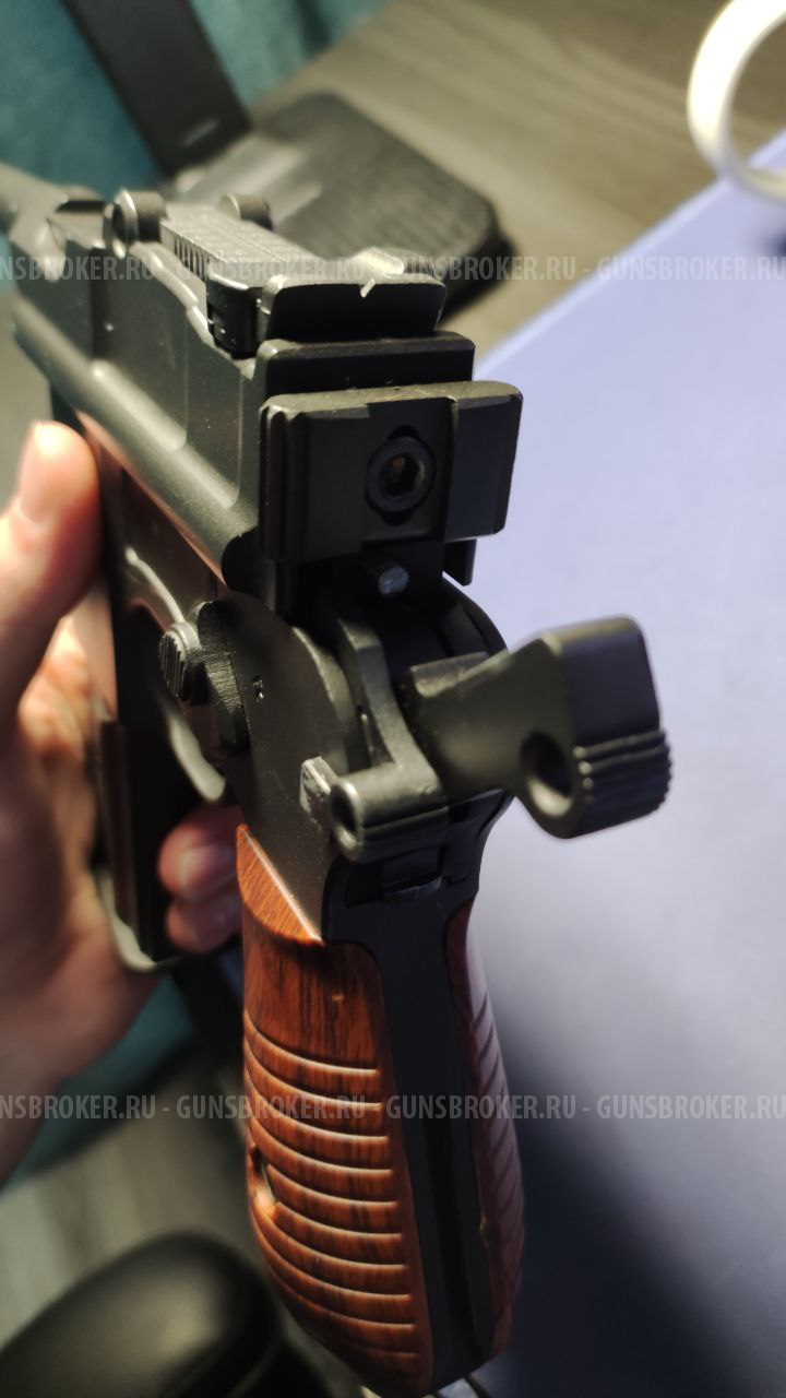 Пневматический пистолет Gletcher M712 (Mauser)