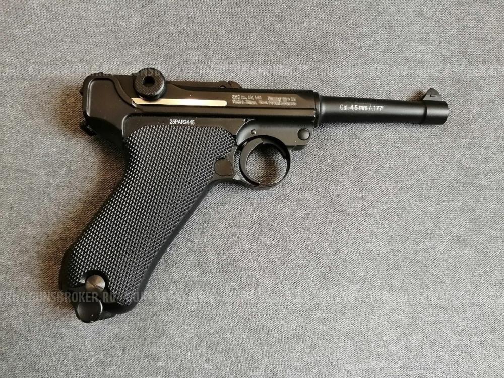 Пневматический пистолет Gletcher Parabellum (Blowback)