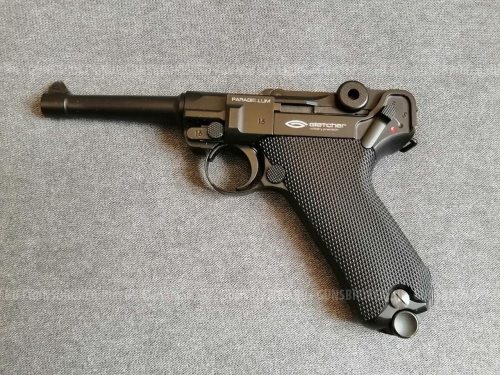 Пневматический пистолет Gletcher Parabellum (Blowback)
