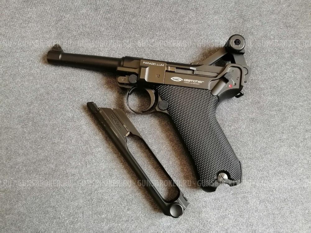 Пневматический пистолет Gletcher Parabellum (Blowback)
