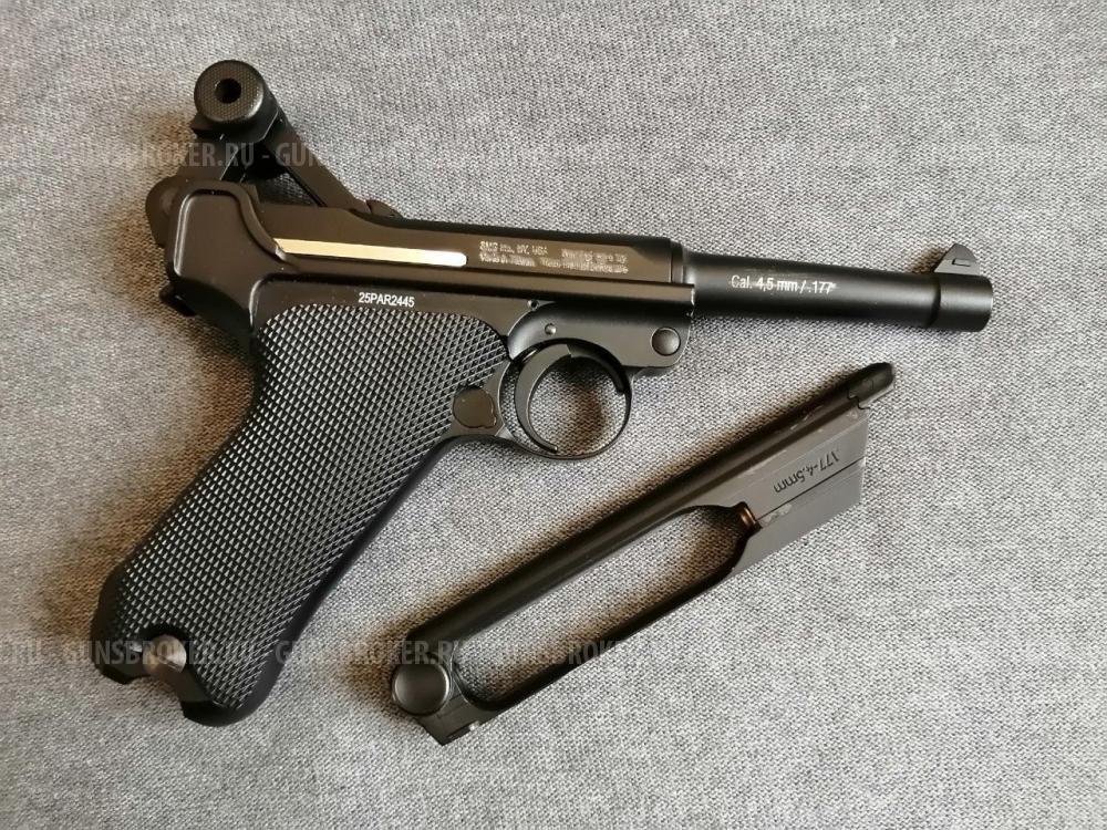Пневматический пистолет Gletcher Parabellum (Blowback)