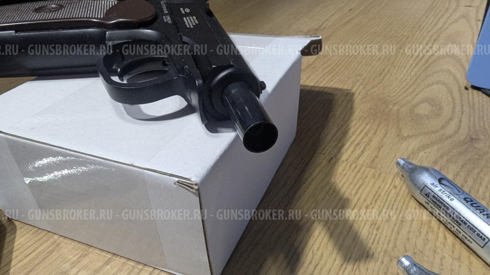 Пневматический пистолет Gletcher PM 1951, Макаров blowbac