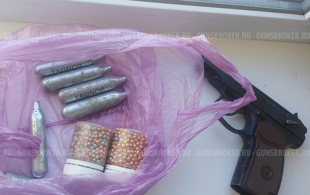 пневматический пистолет Gletcher PM