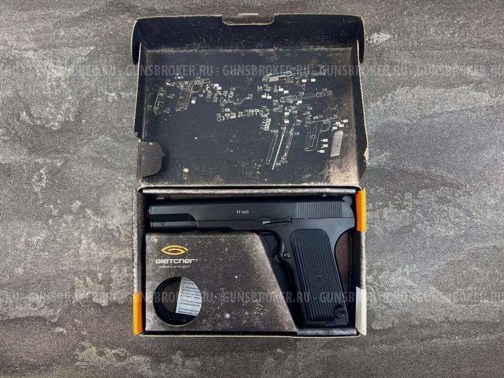 Пневматический пистолет Gletcher TT NBB (Токарев ТТ, 4.5 мм, 1467) б/у