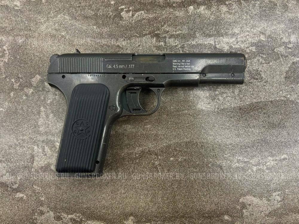 Пневматический пистолет Gletcher TT NBB (Токарев ТТ, 4.5 мм) б/у