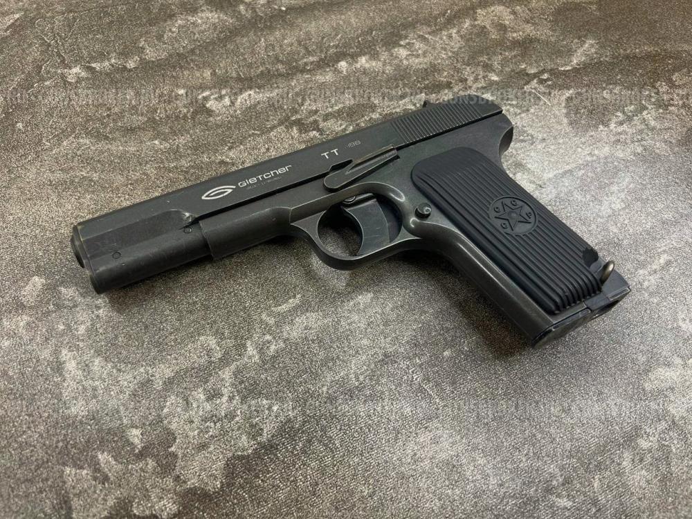 Пневматический пистолет Gletcher TT NBB (Токарев ТТ, 4.5 мм) б/у