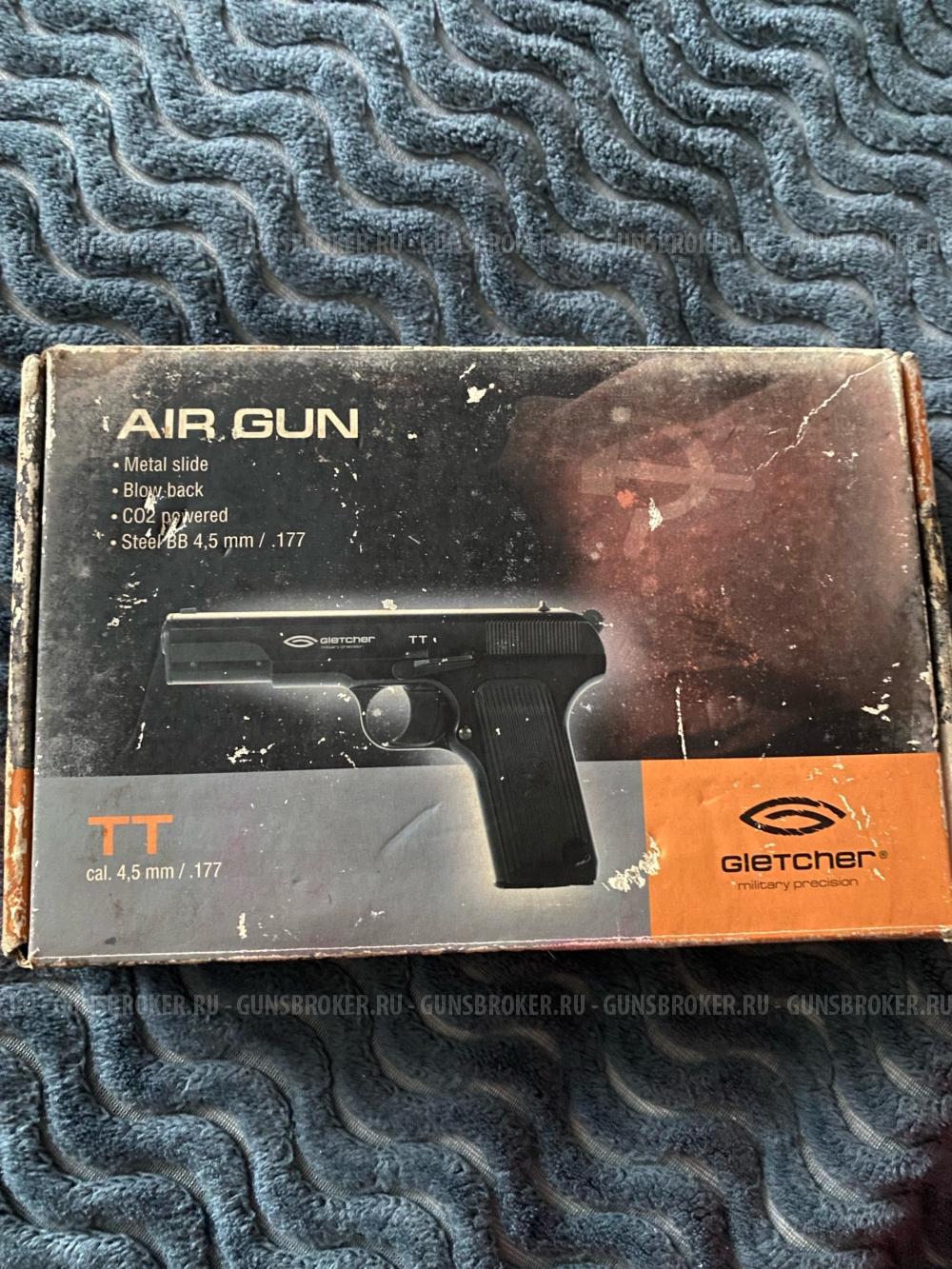 Пневматический пистолет Gletcher TT