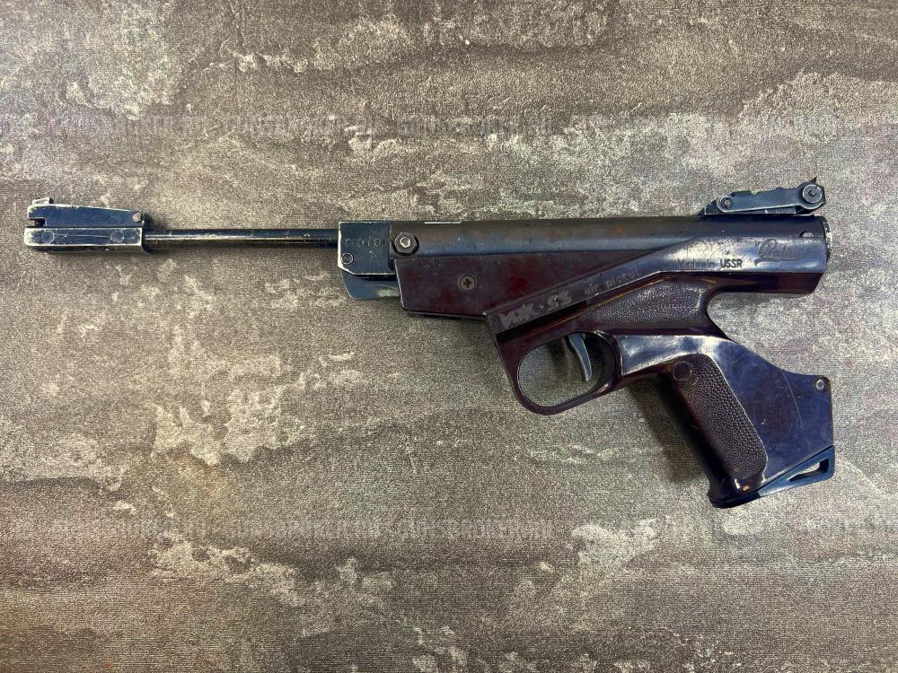Пневматический пистолет ИЖ-53 (3 Дж, пули, переломка, made in СССР, 1992 год) 4,5 мм