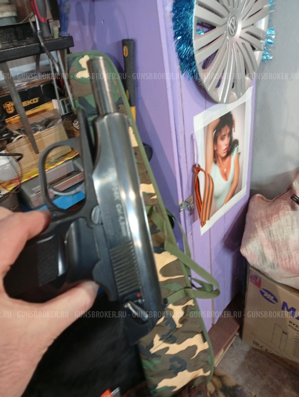 Пневматический пистолет иж мр 654к