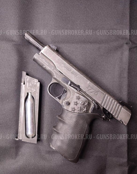 Пневматический пистолет калибр 4.5мм Sig Sauer 1911 "We the people"