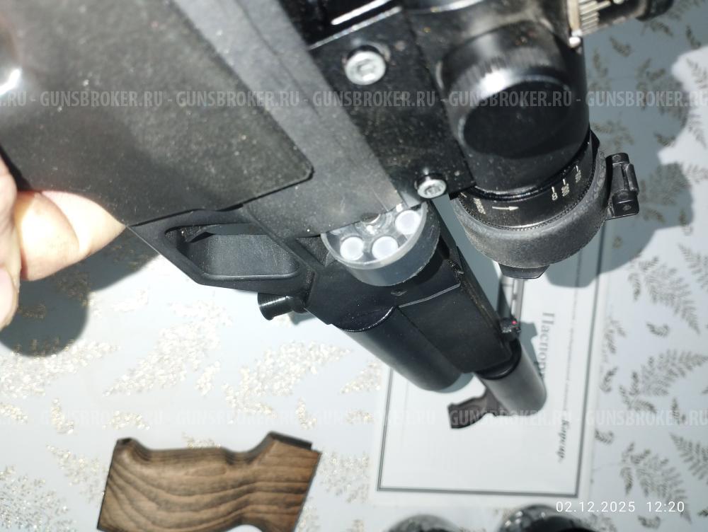 Пневматический пистолет KrugerGun Компакт 6.35 мм (светлое дерево)