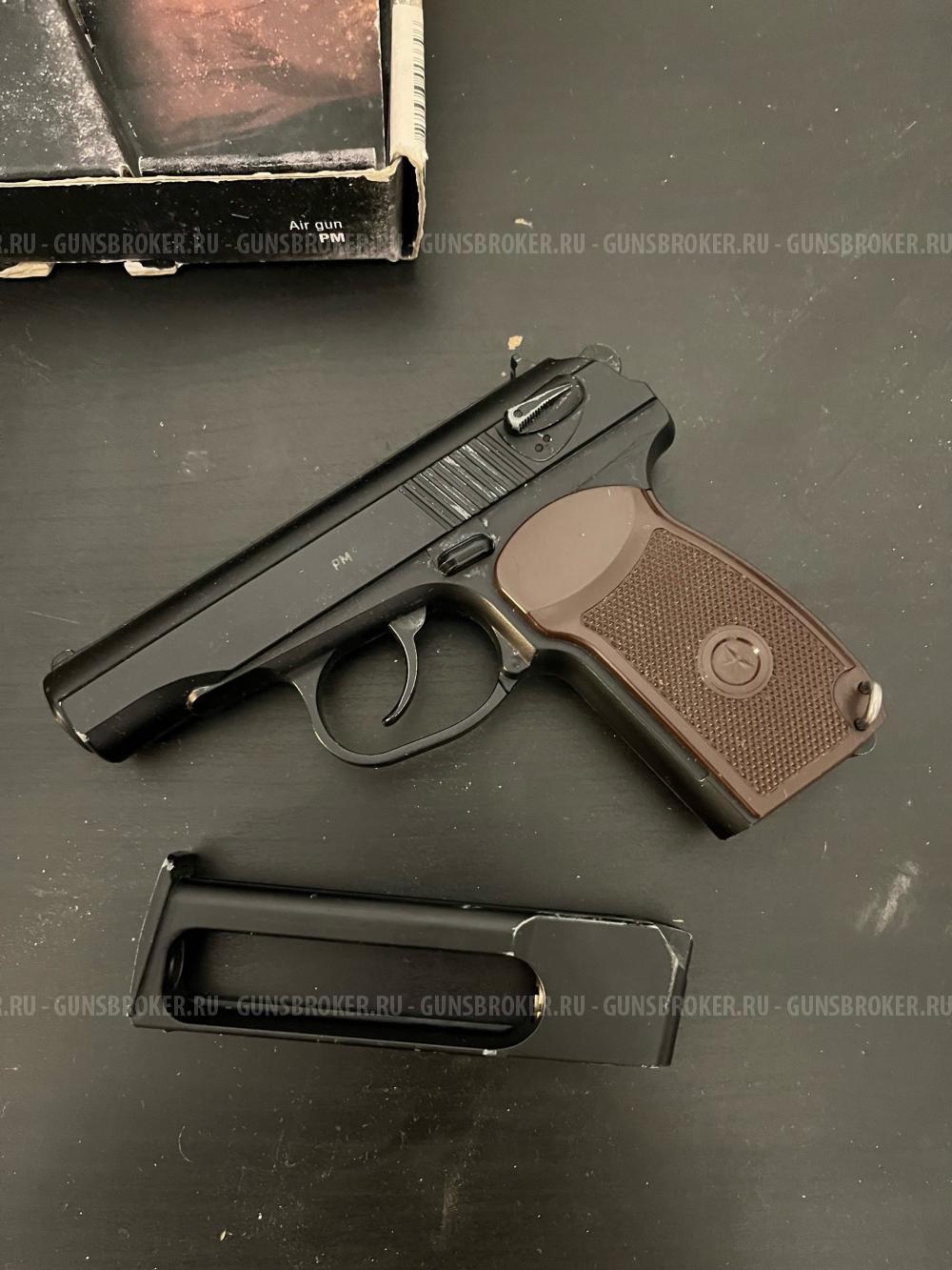 Пневматический пистолет Макарова Gletcher PM