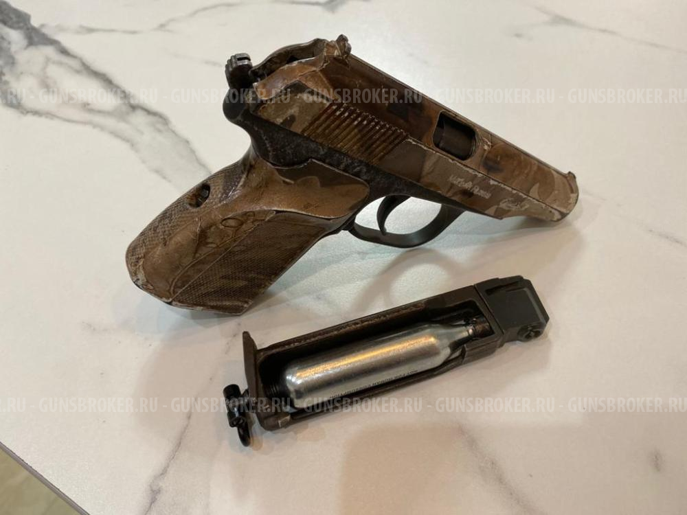 Пневматический пистолет Макарова МР-654К (камуфляжный)