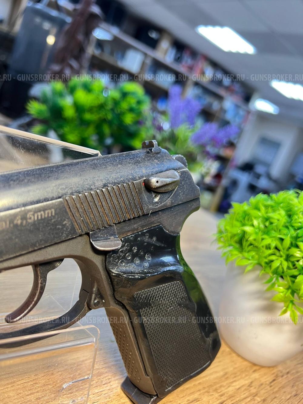 Пневматический пистолет MP-654K cal 4.5