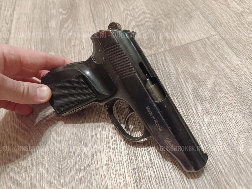 Пневматический пистолет MP-654K до 3Дж ранний с зацепом