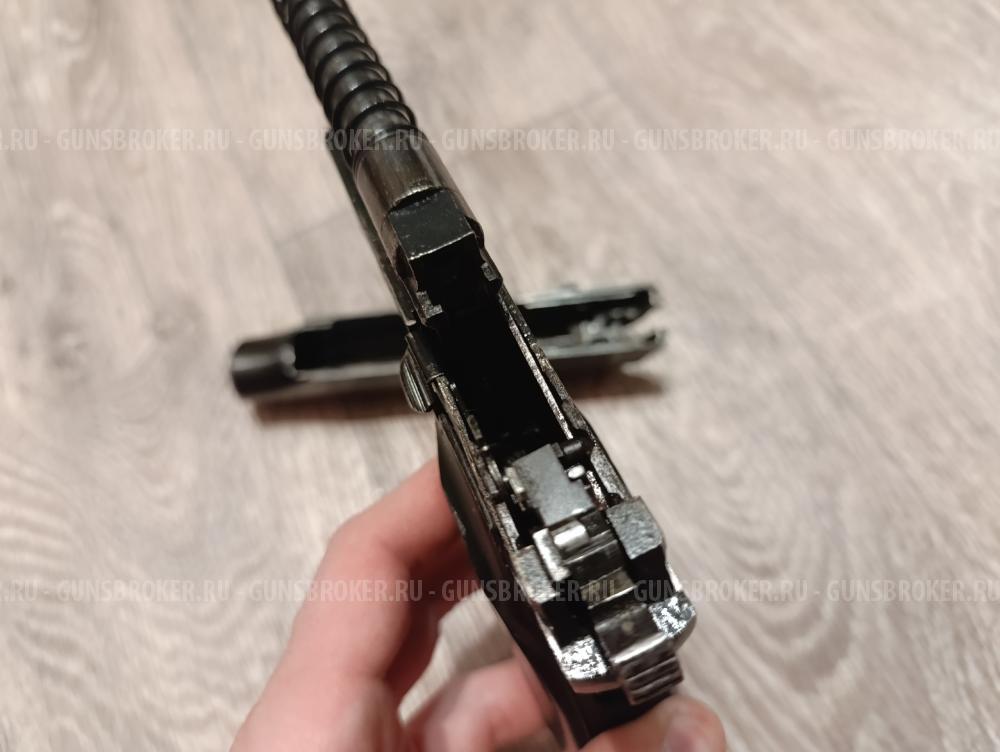 Пневматический пистолет MP-654K до 3Дж ранний с зацепом