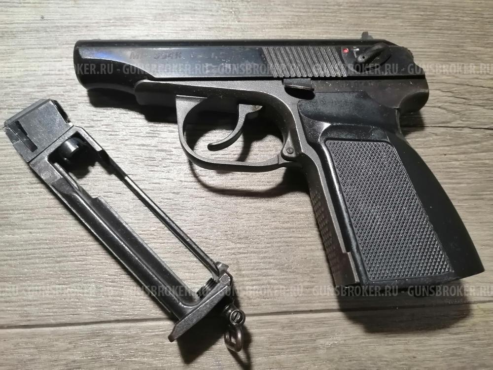 Пневматический пистолет МР- 654К. Макаров. ПМ.