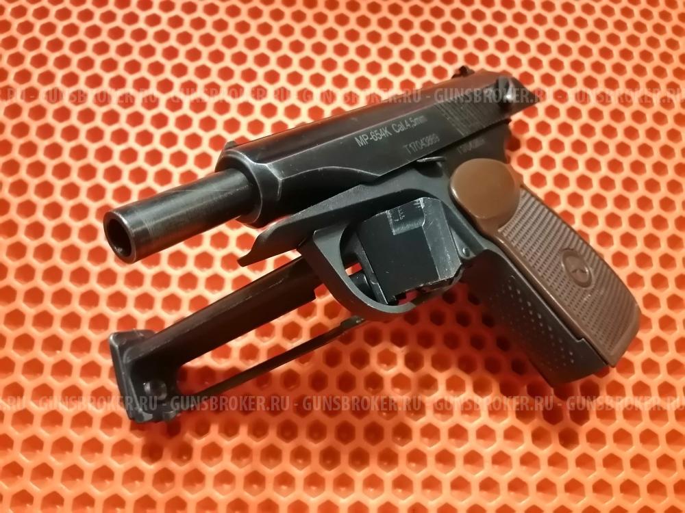 Пневматический пистолет МР- 654К. Макаров.