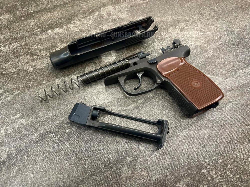 Пневматический пистолет МР 654-20 (ПМ, Макаров 20 серии, 2016 года, 7107) 4.5 мм