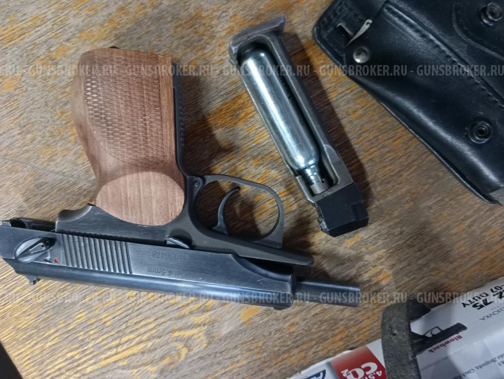 Пневматический пистолет мр 654 к