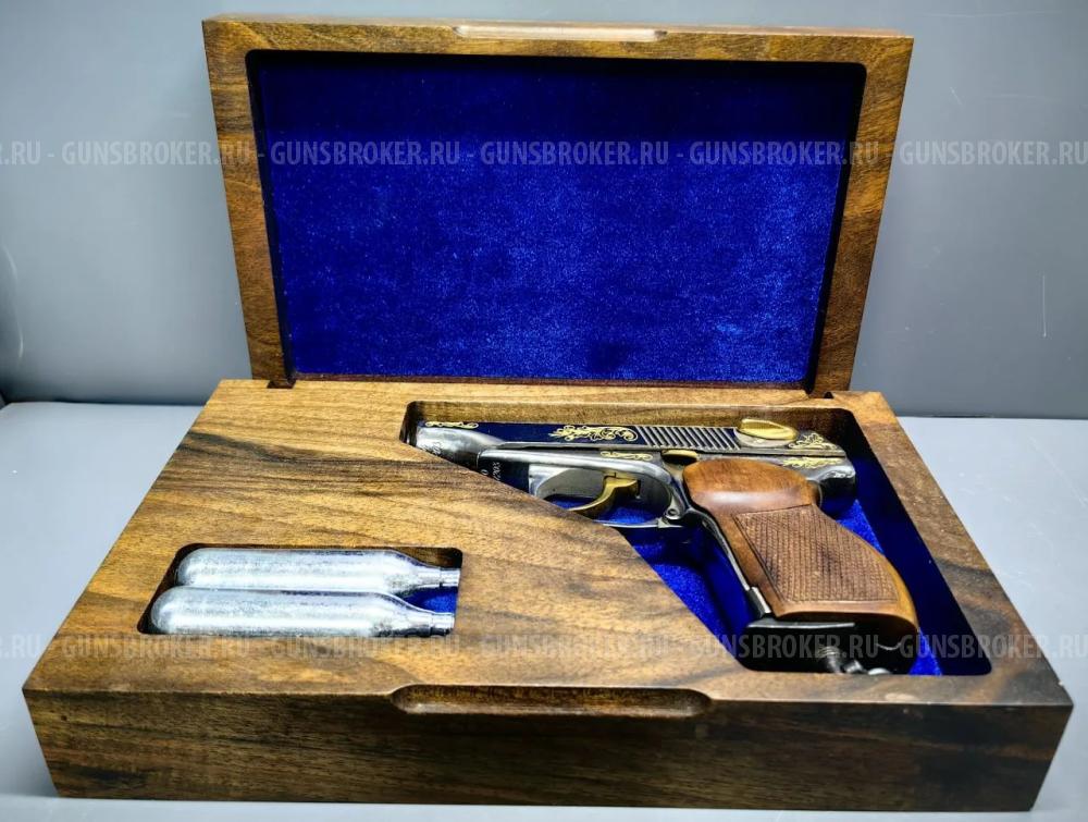 Пневматический пистолет МР 654К-20 (подарочная версия)