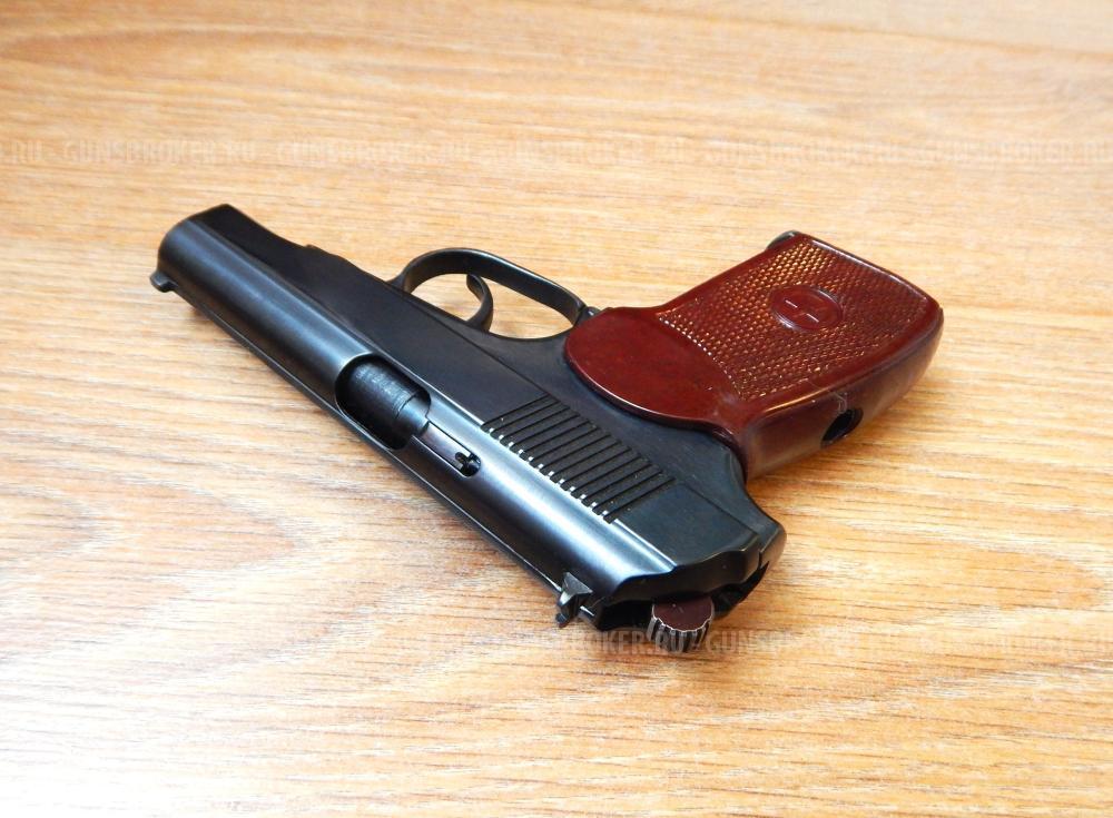 Пневматический пистолет МР-654К, 32 серия. В тюнинге. С комплектом. В идеале.