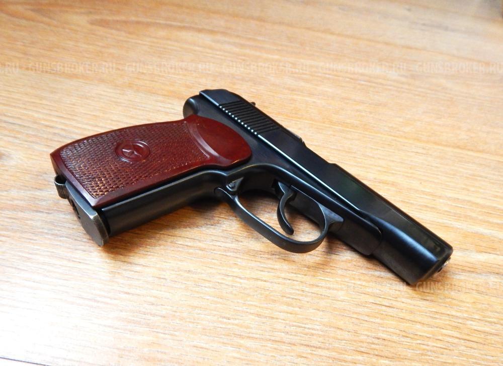 Пневматический пистолет МР-654К, 32 серия. В тюнинге. С комплектом. В идеале.