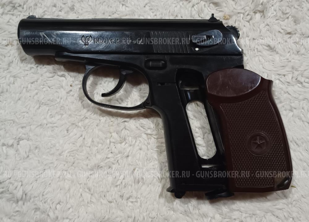 Пневматический пистолет Umarex Makarov ПМ, 4,5 мм, газобаллонный CO₂