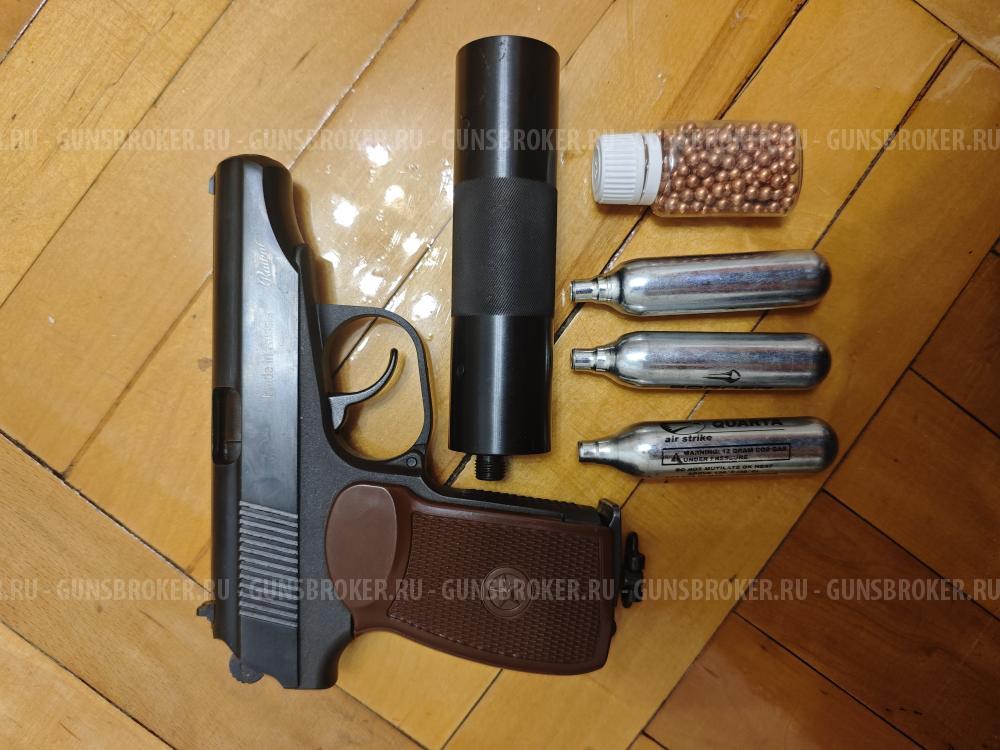 Пневматический пистолет МР-654К Makarov