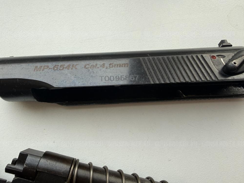 Пневматический пистолет МР-654К (ПМ, черная рукоять)