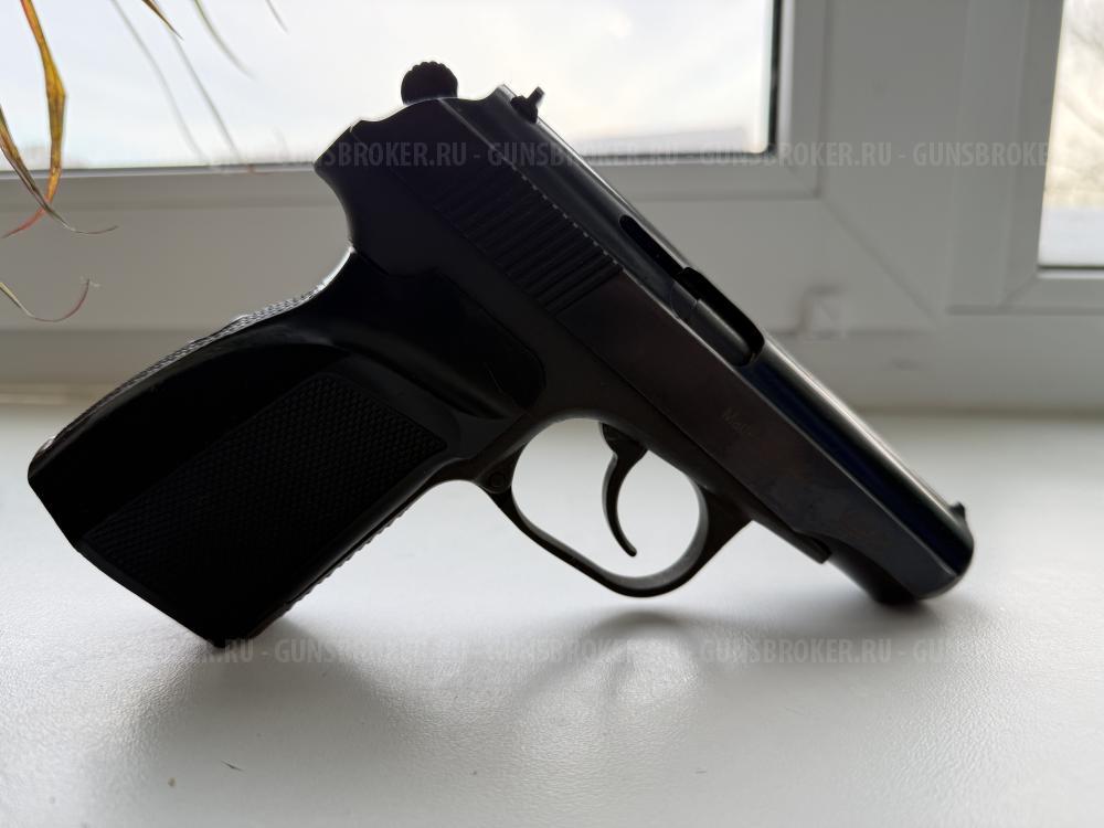 Пневматический пистолет МР-654К (ПМ, черная рукоять)