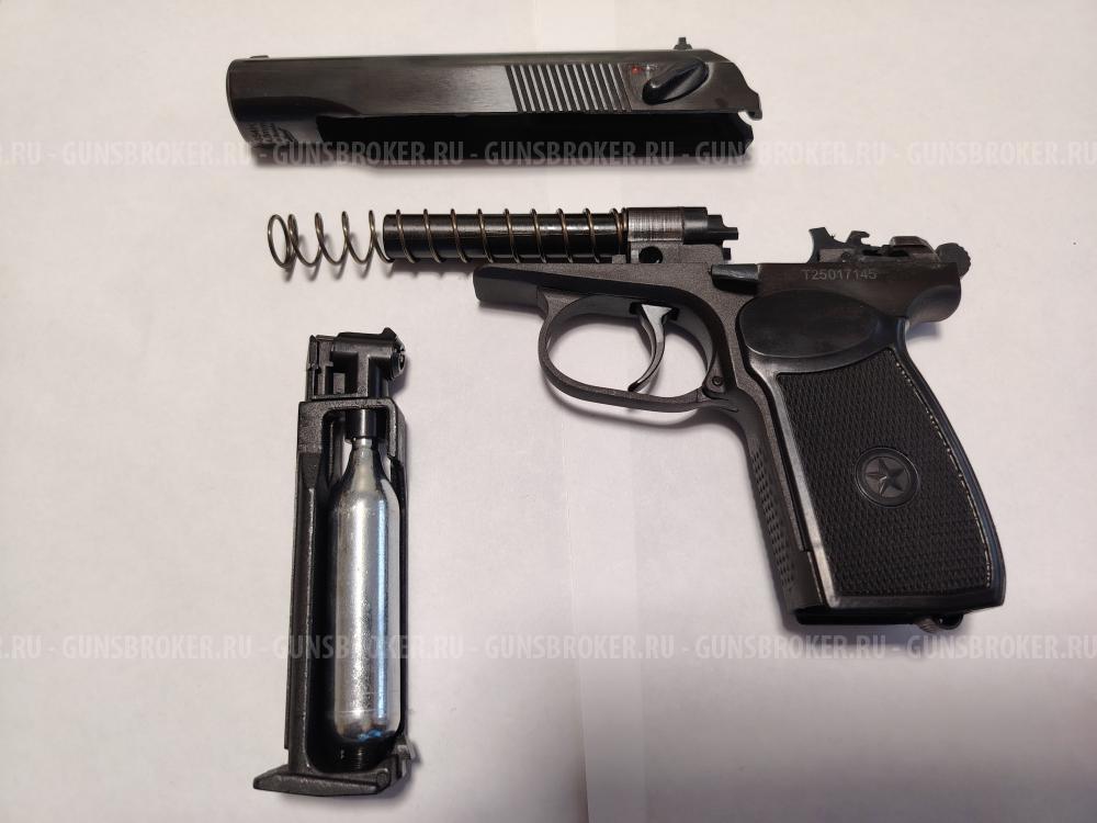 Пневматический пистолет мр-654к 