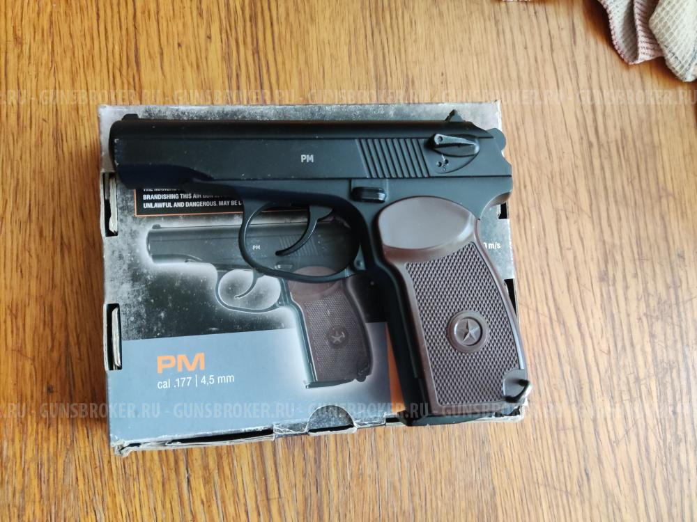 Пневматический пистолет пм Gletcher
