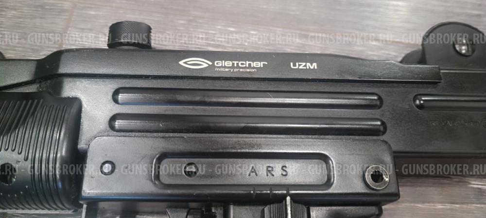 Пневматический пистолет пулемет Gletcher UZM (Узи)