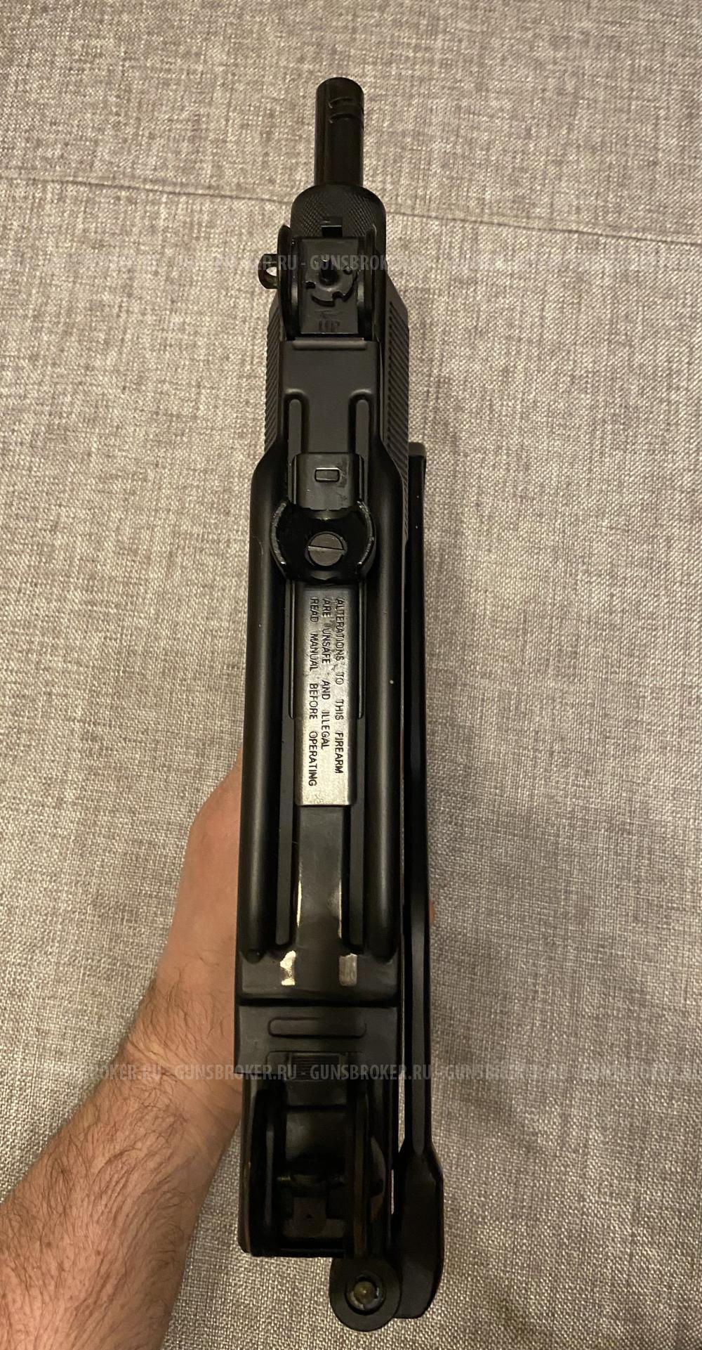 Пневматический пистолет пулемет Gletcher UZM 