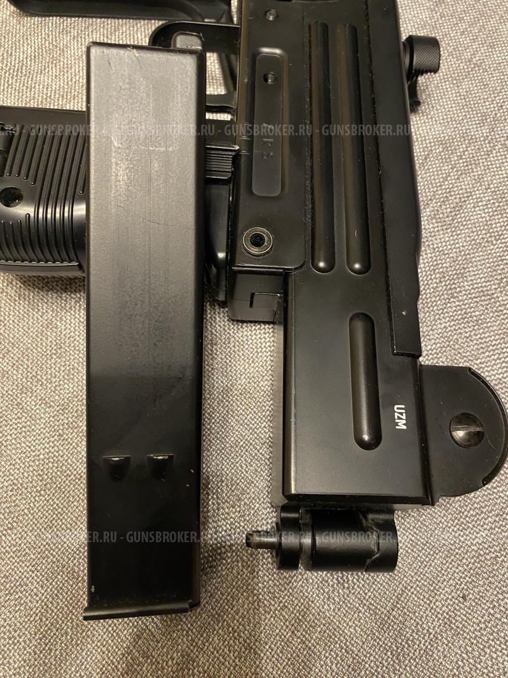 Пневматический пистолет пулемет Gletcher UZM 