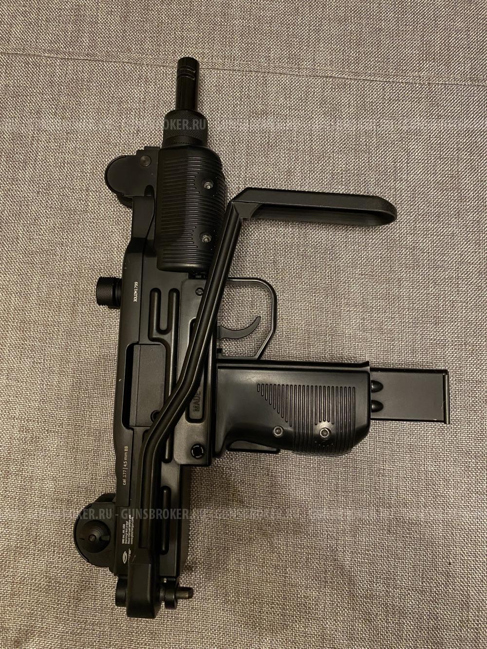 Пневматический пистолет пулемет Gletcher UZM 