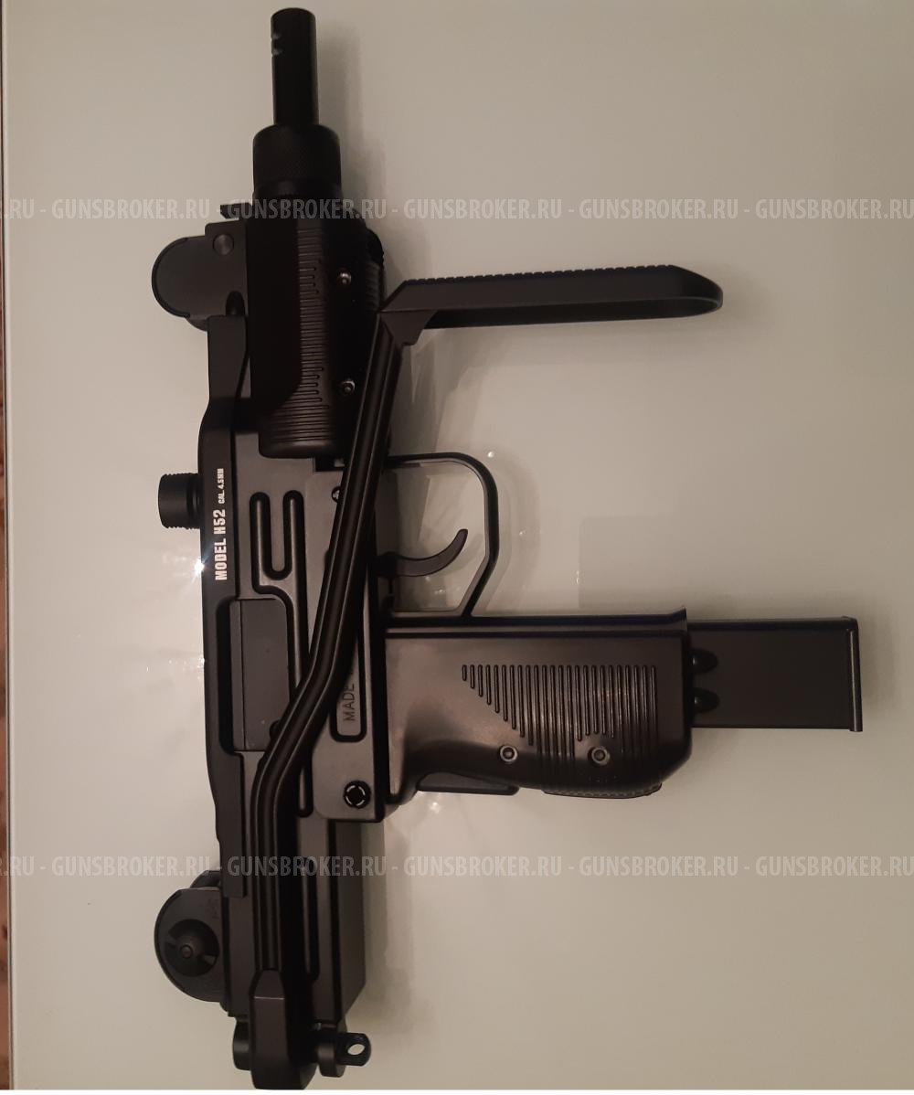 Пневматический пистолет-пулемет Smersh H52 узи 