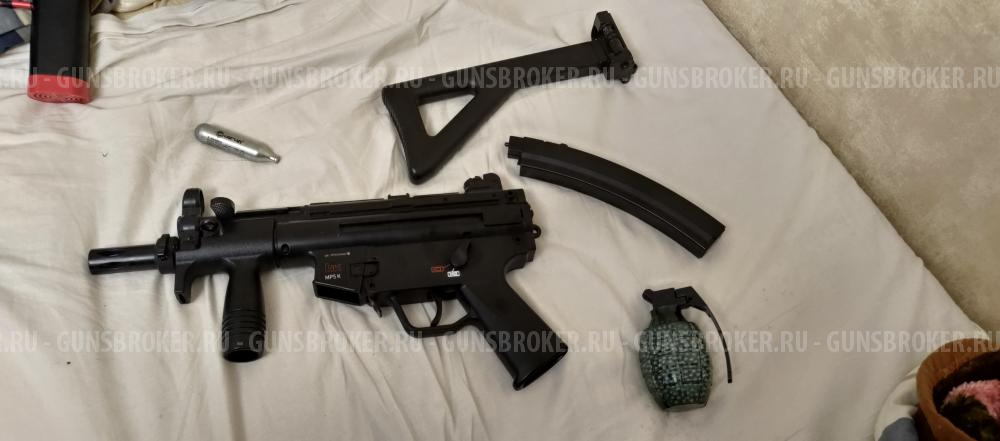 Пневматический пистолет-пулемет Umarex Heckler & Koch MP5 K-PDW к.4,5мм