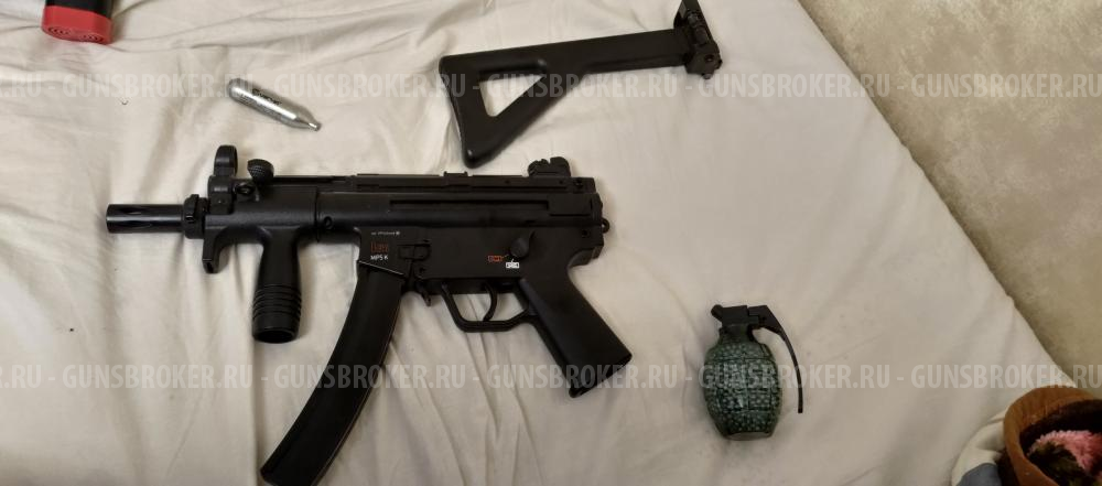 Пневматический пистолет-пулемет Umarex Heckler & Koch MP5 K-PDW к.4,5мм