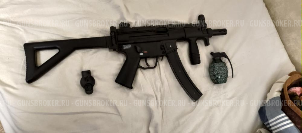 Пневматический пистолет-пулемет Umarex Heckler & Koch MP5 K-PDW к.4,5мм