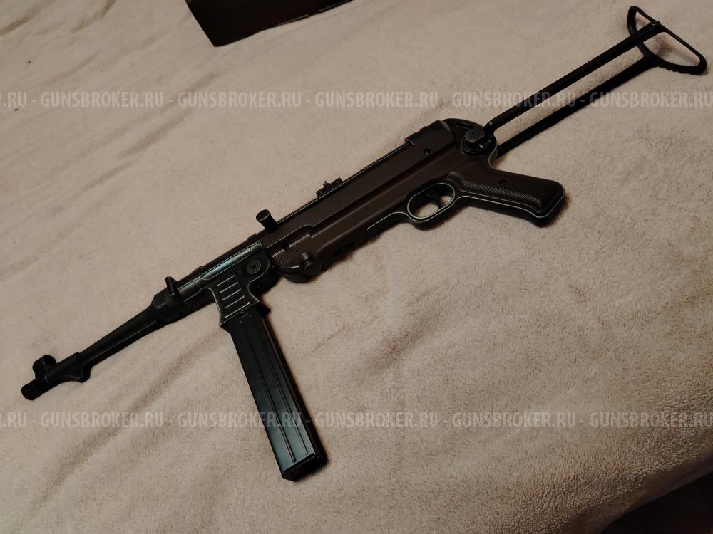 Пневматический пистолет-пулемет Umarex Legends MP40 German-Legacy Edition 4,5 мм