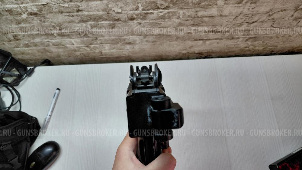 Пневматический пистолет пулемёт УЗИ CO2 4.5mm "UZM Smersh H52"