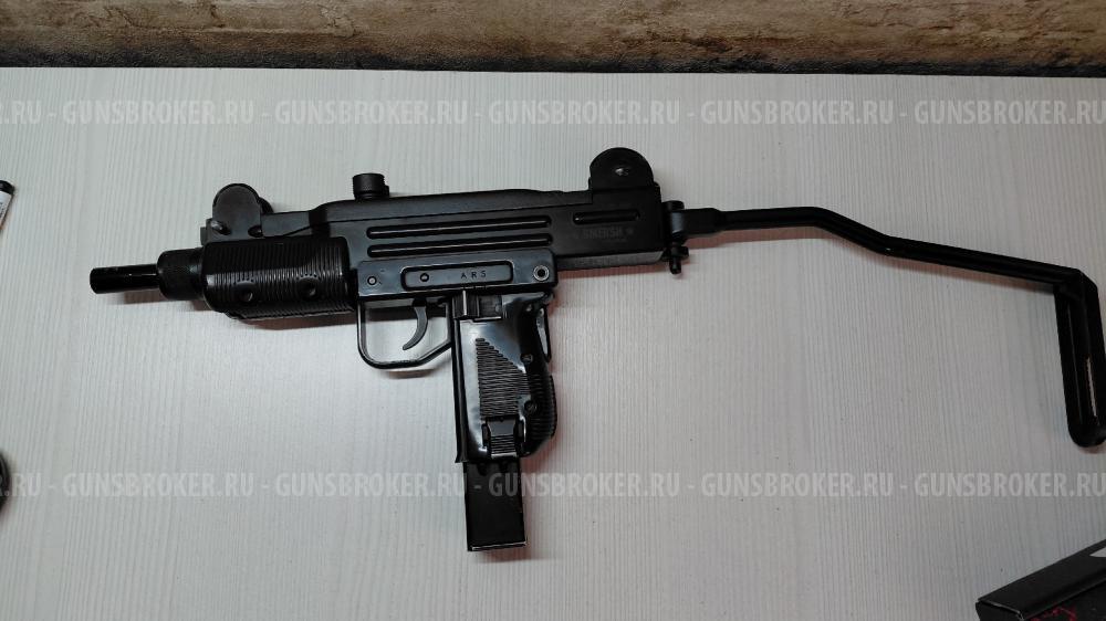 Пневматический пистолет пулемёт УЗИ CO2 4.5mm "UZM Smersh H52"