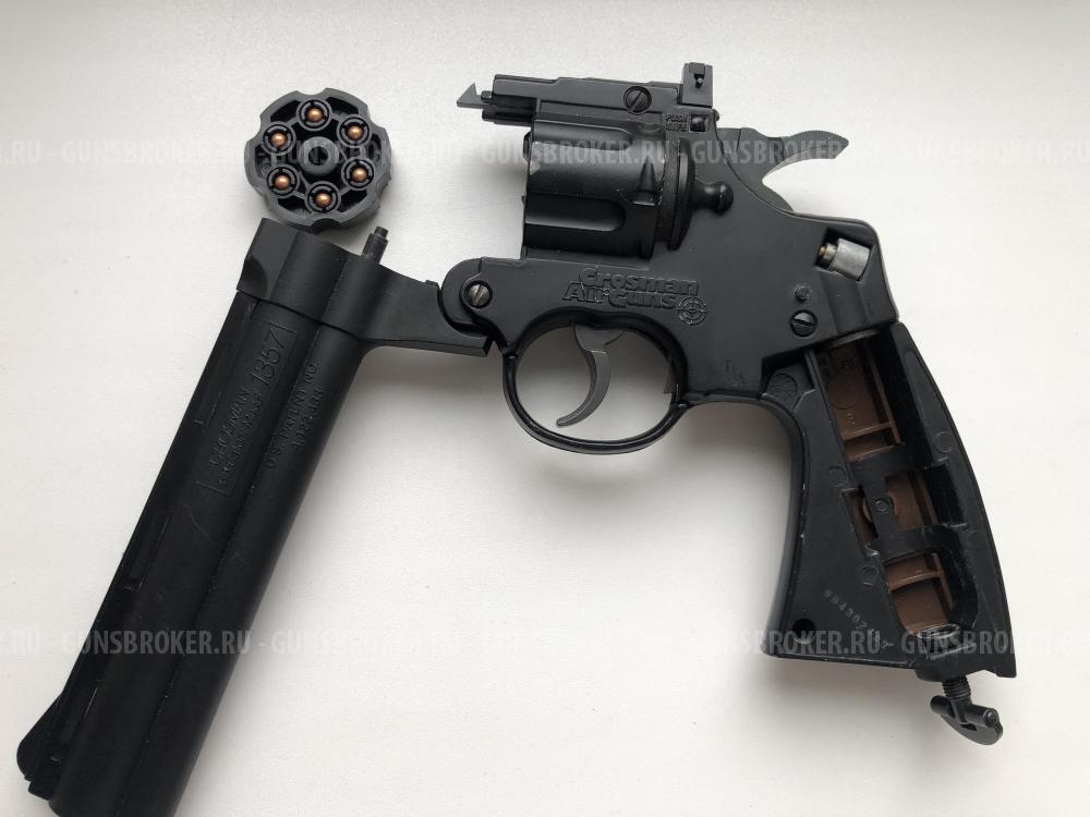 Пневматический пистолет-револьвер Crosman 357 